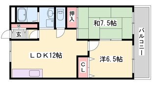 高浜ＢＬＤⅡの物件間取画像